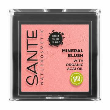 Уценка! Компактные биорумяна для лица Sante Natural Mineral Blush 1 Mellow Peach, 5 г Уценка! Компактные биорумяна для лица Sante Natural Mineral Blush 1 Mellow Peach, 5 г