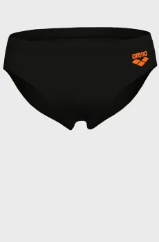 Детские черные плавки LETTERING SWIM BRIEFS Черный 6 Arena 010865-500