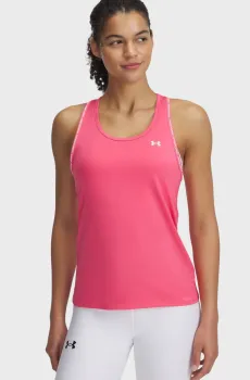 Женская розовая майка Tech Knockout Tank Розовый M Under Armour 1389851-672