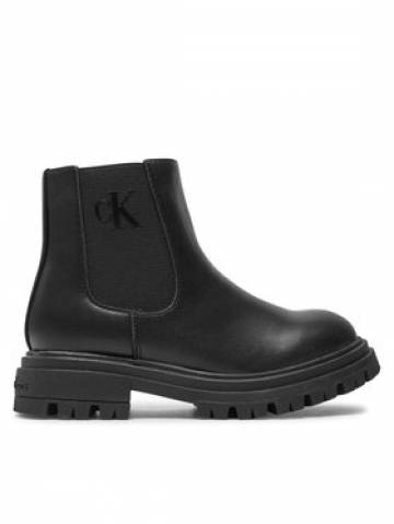 Calvin Klein Jeans Ботильйони Chelsea Boot V3X5-81097-1355 M Чорний Calvin Klein Jeans Ботильйони Chelsea Boot V3X5-81097-1355 M Чорний