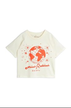 Детская хлопковая футболка Mini Rodini Mini Rodini society