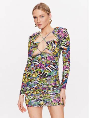 Just Cavalli Повсякденна сукня 74PBO916 Кольоровий Slim Fit Just Cavalli Повсякденна сукня 74PBO916 Кольоровий Slim Fit