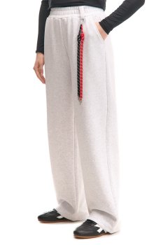 Cropp - Штани з аплікацією - light grey