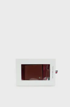Мужской набор аксессуаров (кошелек, брелок) MINI CC WALLET & KEY FOB Рыжий ONESIZE Tommy Hilfiger AM0AM14805
