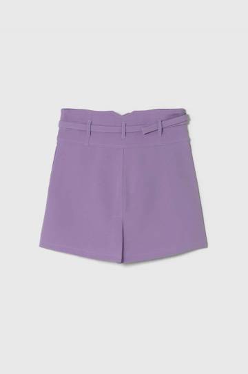 Детская юбка Pinko Up цвет фиолетовый mini прямая Детская юбка Pinko Up цвет фиолетовый mini прямая