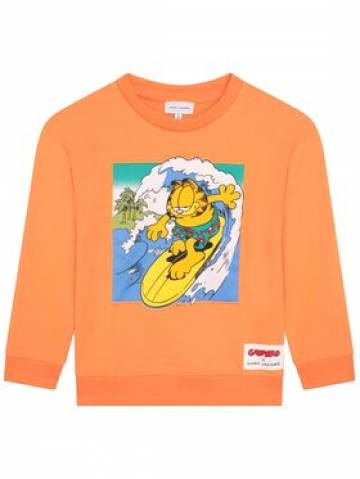 Marc Jacobs Світшот Garfield W25576 S Оранжевий Regular Fit Marc Jacobs Світшот Garfield W25576 S Оранжевий Regular Fit