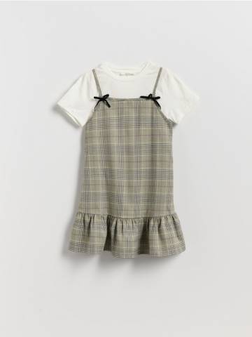 Reserved - Сукня з футболкою - різнобарвний - 217FW-MLC