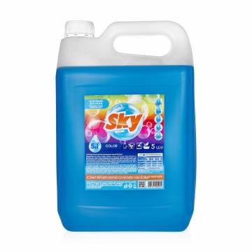 Гель для стирки Sky Style Color, 100 стирок, 5 л Гель для стирки Sky Style Color, 100 стирок, 5 л