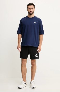 Хлопковая футболка adidas Originals Adicolor