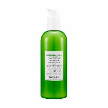 Уценка! Парфюмированный лосьон для тела FarmStay Dairy Perfume Body Lotion Green Tea Seed с семенами зеленого чая, 330 мл Уценка! Парфюмированный лосьон для тела FarmStay Dairy Perfume Body Lotion Green Tea Seed с семенами зеленого чая, 330 мл