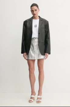 Хлопковая футболка Armani Exchange