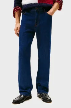 Мужские темно-синие джинсы RELAXED RIVER Синий 34-32 Tommy Hilfiger MW0MW40565
