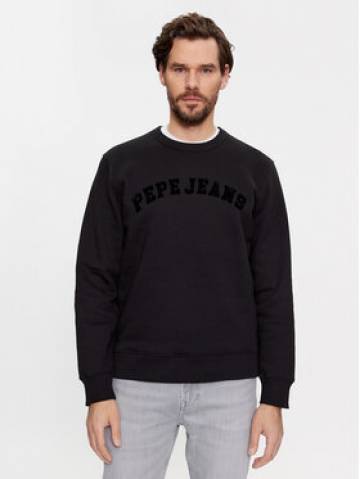 Pepe Jeans Світшот Randall PM582557 Чорний Regular Fit Pepe Jeans Світшот Randall PM582557 Чорний Regular Fit