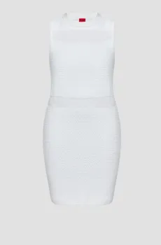 Женское белое платье Белый S HUGO 50486925;100