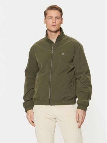 Tommy Jeans Демісезонна куртка Essential DM0DM20655 Зелений Regular Fit Tommy Jeans Демісезонна куртка Essential DM0DM20655 Зелений Regular Fit