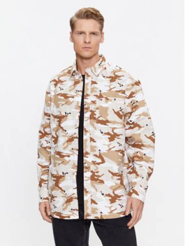 Tommy Jeans Сорочка DM0DM17271 Бежевий Oversize Tommy Jeans Сорочка DM0DM17271 Бежевий Oversize