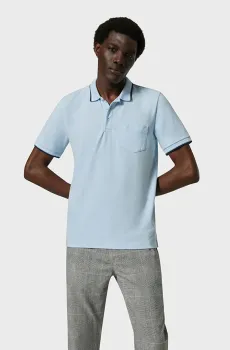 Мужское голубое поло Голубой XXL Pierre Cardin PC.-C5 20914.2070