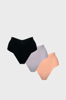 Женские трусики (3 шт) Разноцветный S brabrabra SLZ26702004_(3)