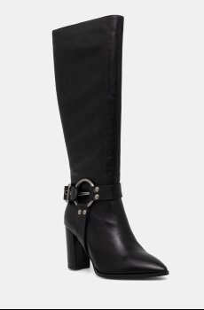 Кожаные сапоги Answear.LAB