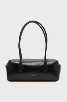 Женская черная кожаная сумка Черный ONESIZE Lancaster 577-36-NOIR