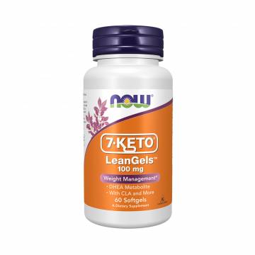 Дегидроэпиандростерон NOW Foods 7-KETO LeanGels 100 мг, 60 капсул Дегидроэпиандростерон NOW Foods 7-KETO LeanGels 100 мг, 60 капсул