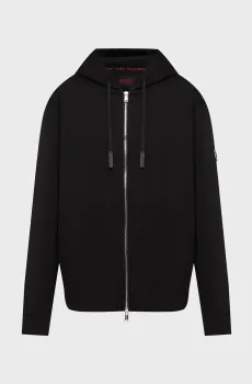 Мужское черное худи Черный XL Guess M6RQ05.KD132;JBLK