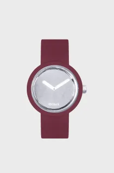 Женские бордовые часы O clock Бордовый S O bag OKLKAS00089