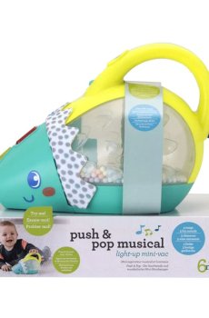 Развивающая игрушка Infantino Музыкальный ежик-пылесос, от 6 месяцев (307015)