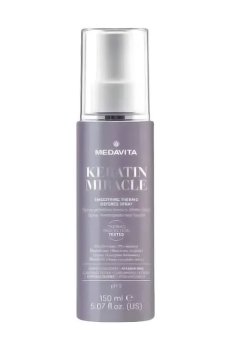 Разглаживающий термозащитный спрей для волос Medavita Keratin Miracle Smoothing Thermo Defence Spray, 150 мл