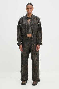 Кожаная блузка Gestuz