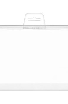 Косметичка Cosmo Shop, 22*16.5*4 см, прозрачная, зип застежка, 1 шт (CS1000)