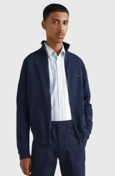 Мужской темно-синий кардиган 1985 ZIP THROUGH Синий S Tommy Hilfiger MW0MW22747