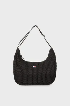 Женская черная сумка URBAN LARGE QUILTED X-BODY Черный ONESIZE Tommy Jeans AW0AW17929