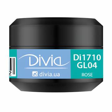 Гель для наращивания ногтей Divia Liquid Builder Gel GL04 Rose, 5 г Гель для наращивания ногтей Divia Liquid Builder Gel GL04 Rose, 5 г