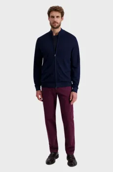 Мужской темно-синий шерстяной кардиган Синий S Pierre Cardin PC.-C5 50709.5037