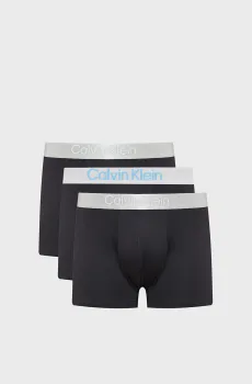 Мужские черные боксеры (3 шт) Черный L Calvin Klein LV00NB4269