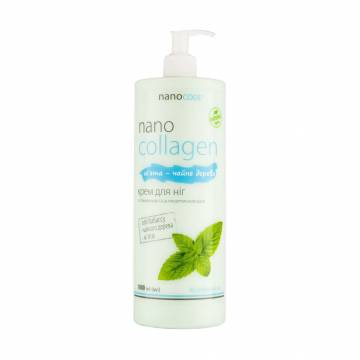 Крем для ног NanoCode NanoCollagen Мята-чайное дерево, 1 л Крем для ног NanoCode NanoCollagen Мята-чайное дерево, 1 л