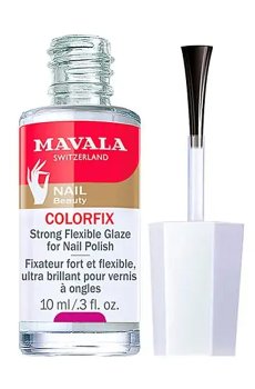Уценка! Фиксатор лака для ногтей Mavala Colorfix Strong Flexible Top Coat, 10 мл