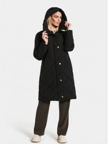 Didriksons Пуховик Torun 504377 Чорний Relaxed Fit Didriksons Пуховик Torun 504377 Чорний Relaxed Fit