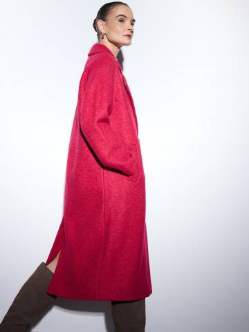 Mohito - Пальто з тканини з додаванням вовни - фіолетовий - 34