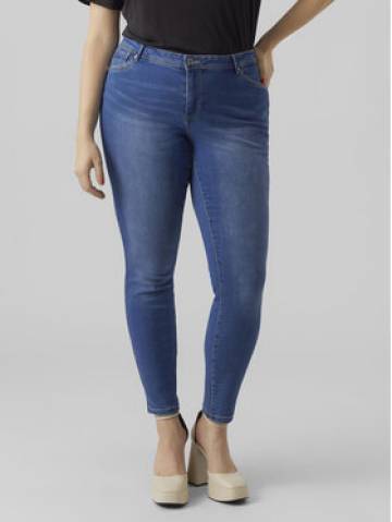 Vero Moda Curve Джинси Fanya 10287061 Голубий Slim Fit Vero Moda Curve Джинси Fanya 10287061 Голубий Slim Fit