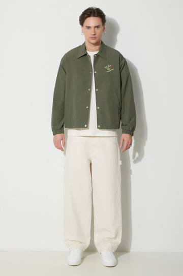 Хлопковая футболка Filling Pieces T-shirt Gowtu цвет бежевый с аппликацией 74433929936 Хлопковая футболка Filling Pieces T-shirt Gowtu цвет бежевый с аппликацией 74433929936