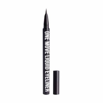 Жидкая подводка для глаз Inglot One Move Liquid Eyeliner, Black, 0.55 мл Жидкая подводка для глаз Inglot One Move Liquid Eyeliner, Black, 0.55 мл