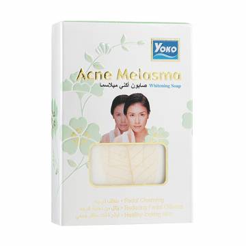 Мыло для лица и тела Yoko Acne Melasma Whitening Soap, 80 г Мыло для лица и тела Yoko Acne Melasma Whitening Soap, 80 г