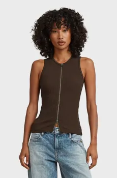 Женский темно-коричневый топ 2-way Коричневый S G-Star RAW D28735,D107