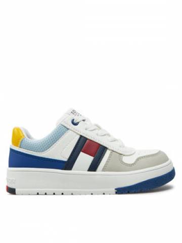 Tommy Hilfiger Снікерcи Flag Low Cut Lace-Up Sneaker T3X9-33863-1269 M Білий Tommy Hilfiger Снікерcи Flag Low Cut Lace-Up Sneaker T3X9-33863-1269 M Білий