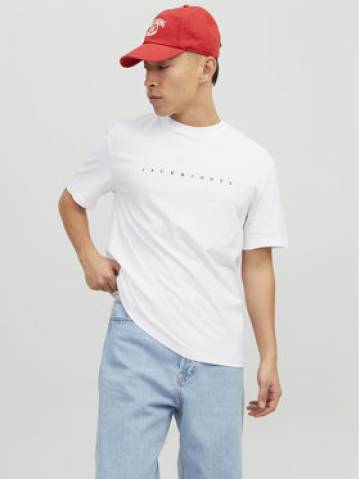 Jack&Jones Футболка Star 12234746 Білий Relaxed Fit Jack&Jones Футболка Star 12234746 Білий Relaxed Fit
