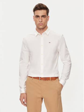 Tommy Jeans Сорочка DM0DM04405 Білий Slim Fit Tommy Jeans Сорочка DM0DM04405 Білий Slim Fit