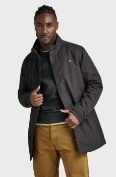 Мужской темно-серый плащ Серый S G-Star RAW D23627,D342