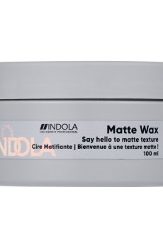 Матовый воск для волос Indola Matte Wax, 100 мл